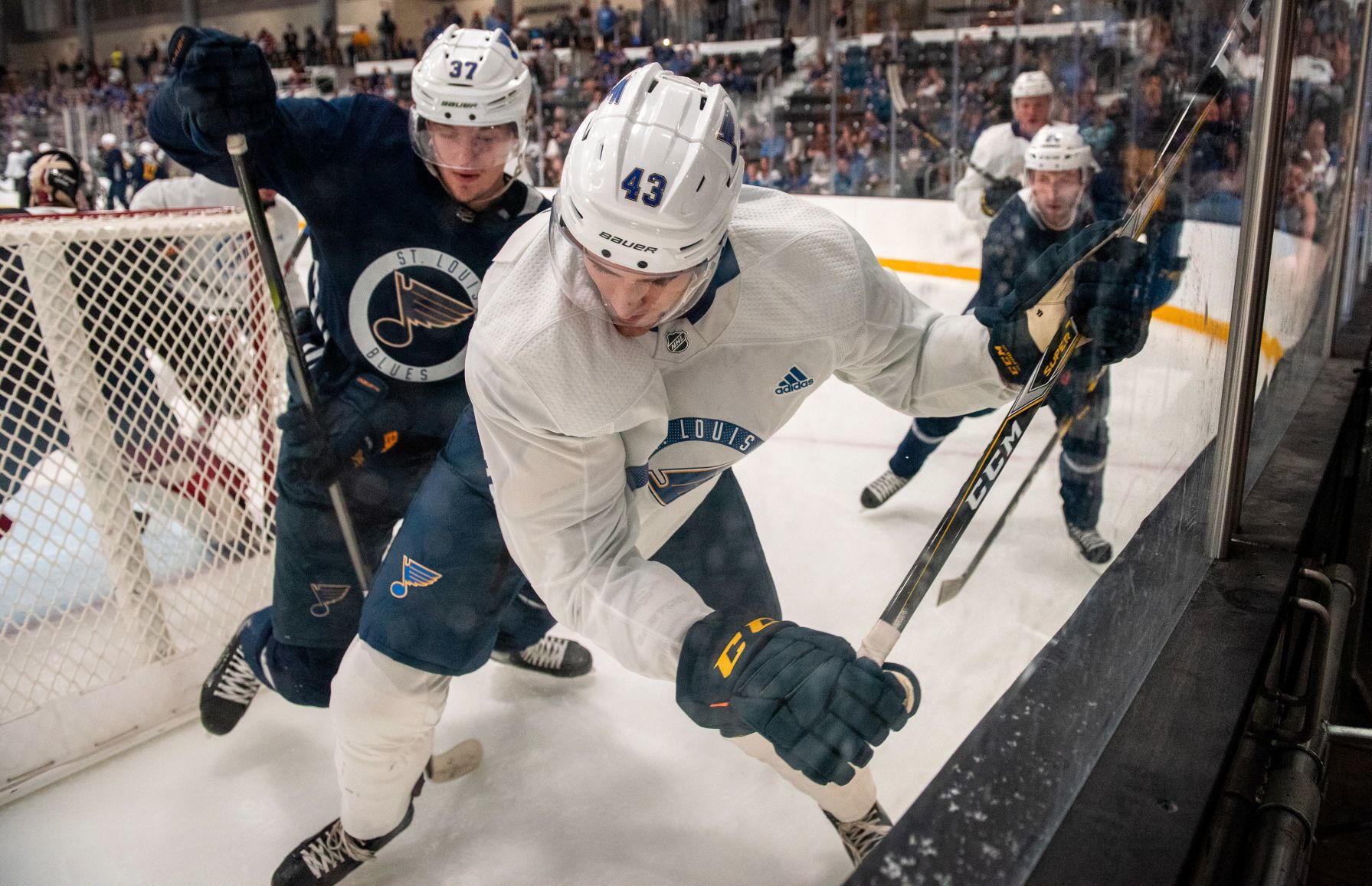 St. Louis Blues host first open practice of 2019-20 season